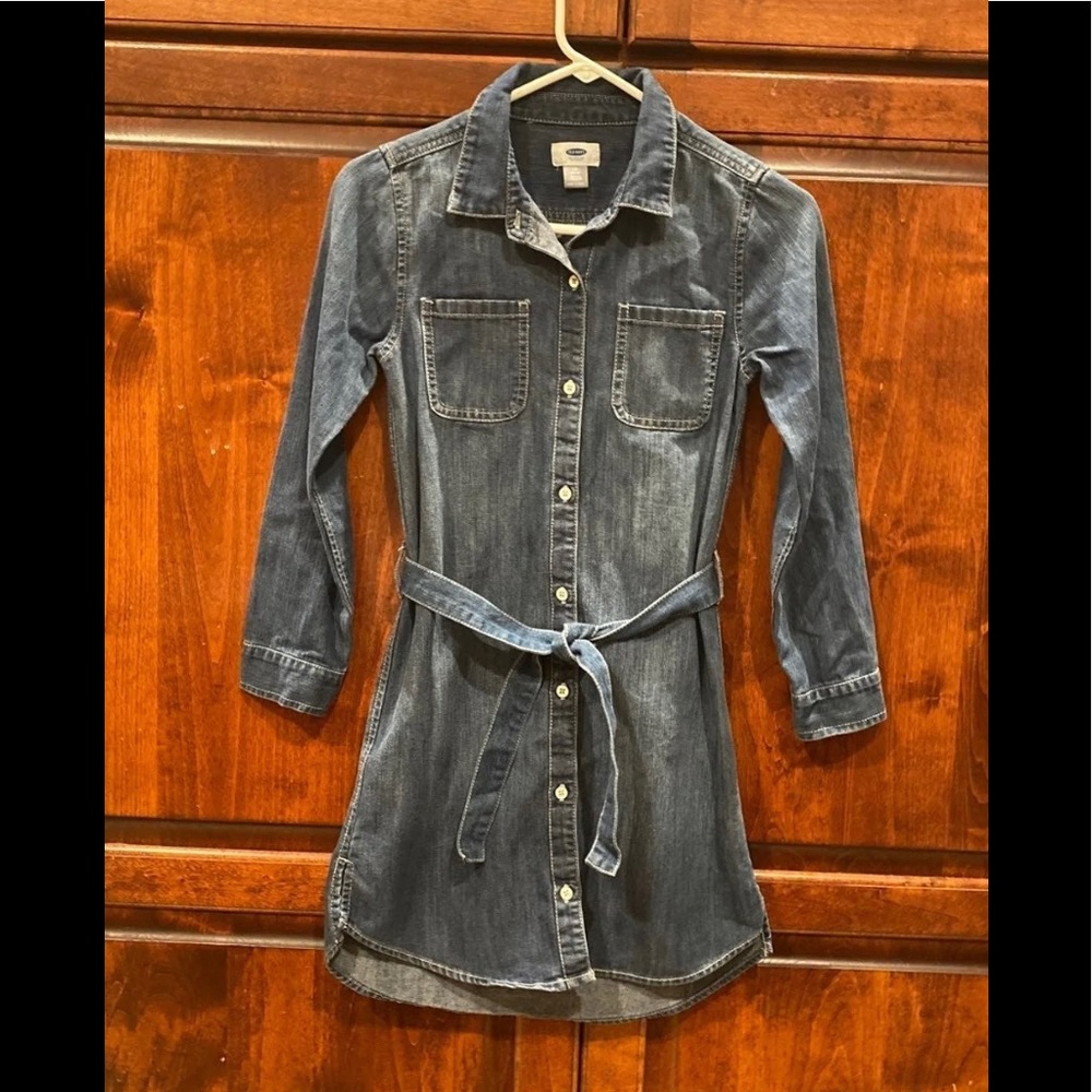 10/11 girls denim dress
